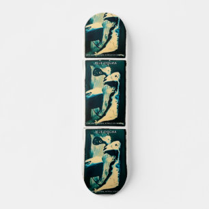 SKATEBOARD ENIGME BLEUE