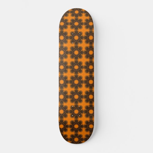 Skateboard Énigme florale (Recto)