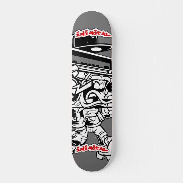 Skateboard Ennemi Boombox Crade (Devant)