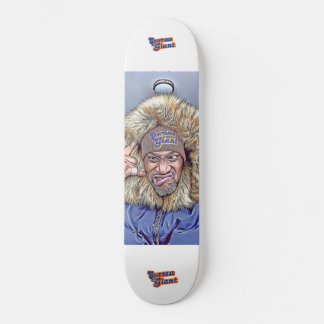 Skateboard Énorme Giant Silly face fourrure manteau
