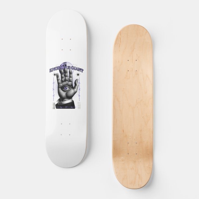 Skateboard Enormous Giant : All seeing hand (Recto)