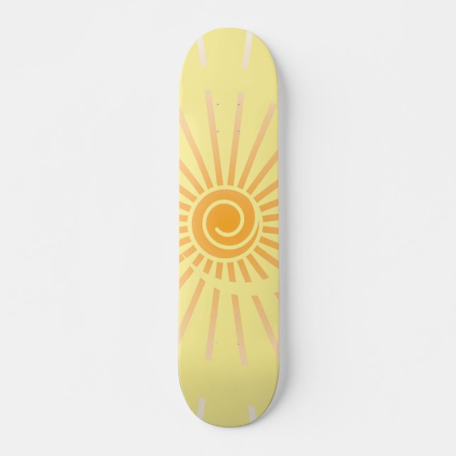 Skateboard Ensoleillement 3 (Devant)