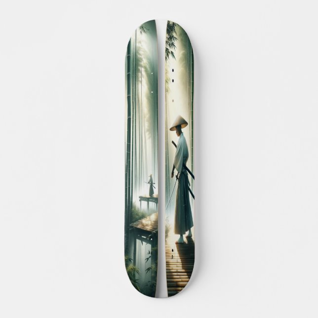 Skateboard Epée en bois Bamboo (Devant)