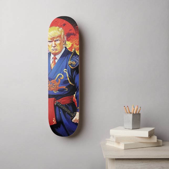 Skateboard Epic Trump Samurai Anime (Art mural)