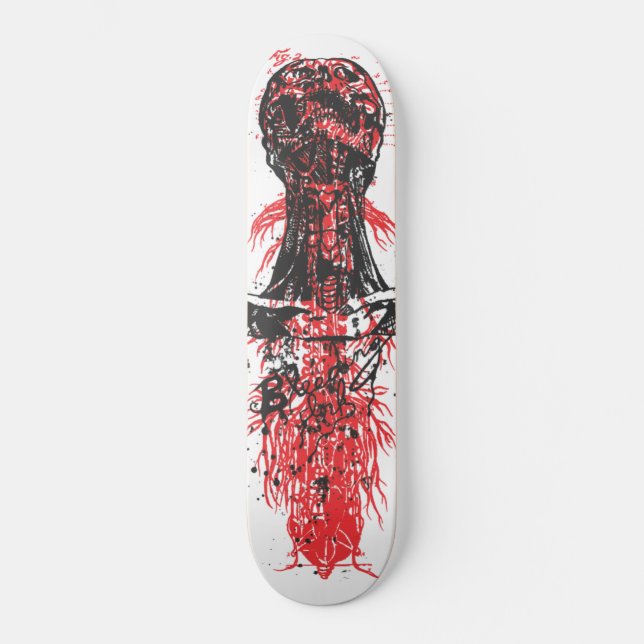 Skateboard Épine de cou de cerveau (Recto)