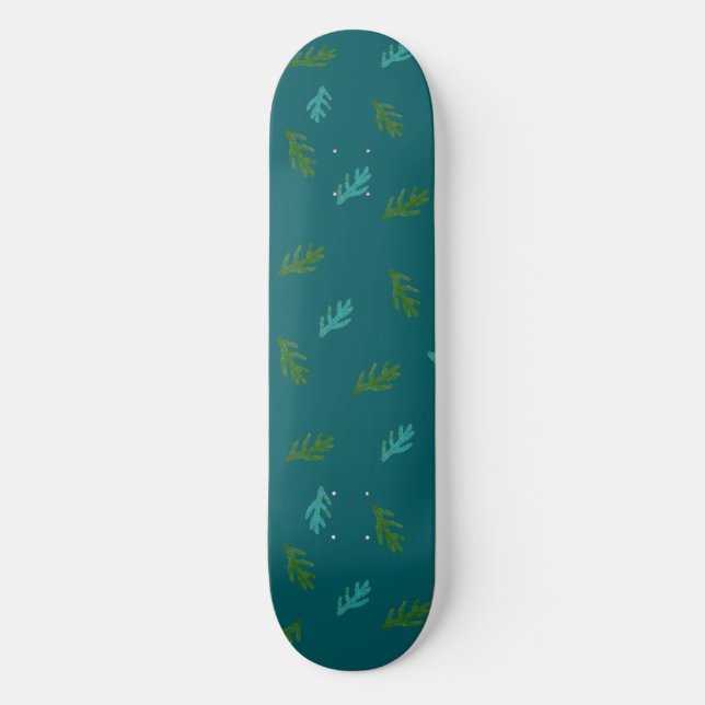 Skateboard Épinette - Parfum d'une forêt (Recto)