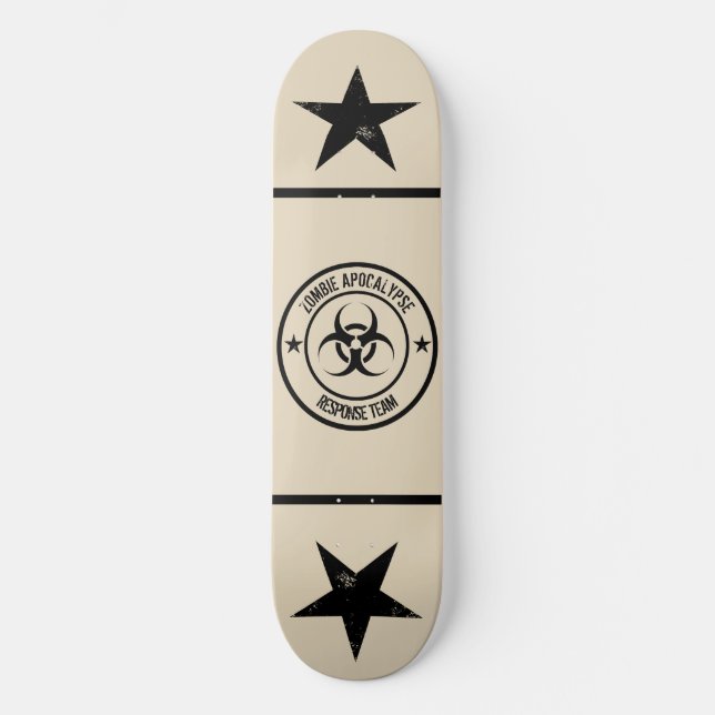 Skateboard Équipe d'intervention de Zombie Apocalypse (Recto)