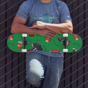 Skateboard Équipement sportif de football avec Motif alimenta