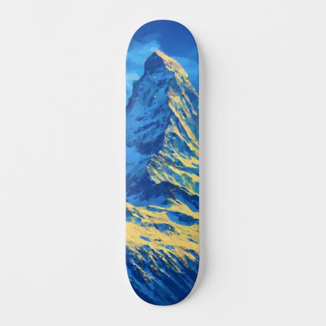 Skateboard Escalade du Mont Matterhorn (Recto)