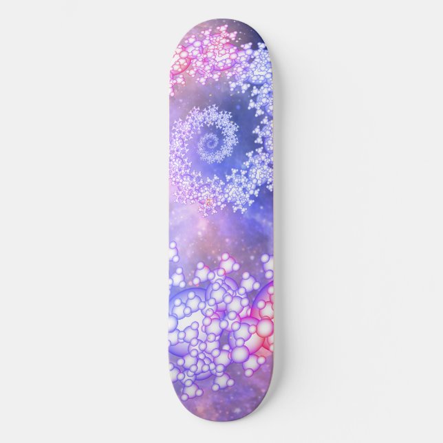 Skateboard Espace abstrait. (Recto)