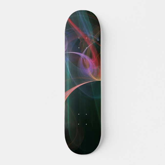 Skateboard Espace d'art abstrait (Devant)