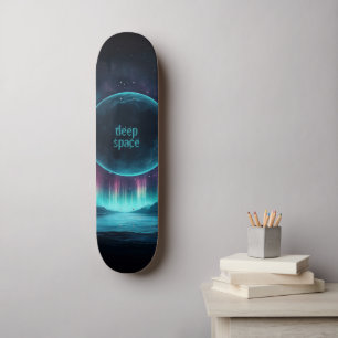 Skateboard Espace profond foncé