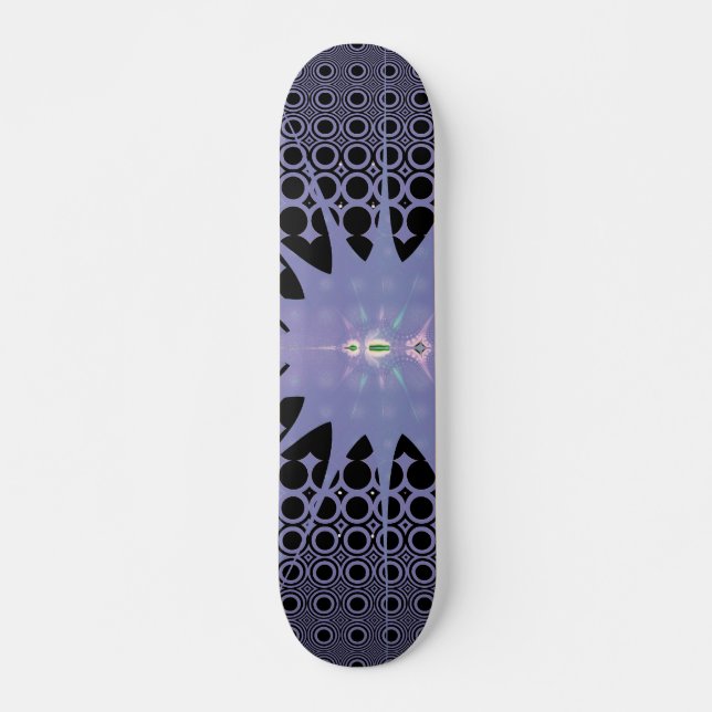 Skateboard Espace Violet (Devant)