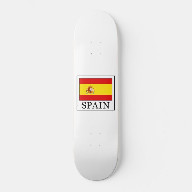 Skateboard Espagne (Recto)