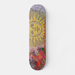 Skateboard Espagne Sunshine Espagnol Travel Art