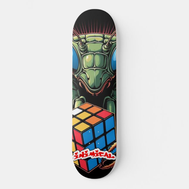 Skateboard Espèces inimiques différentes (Recto)