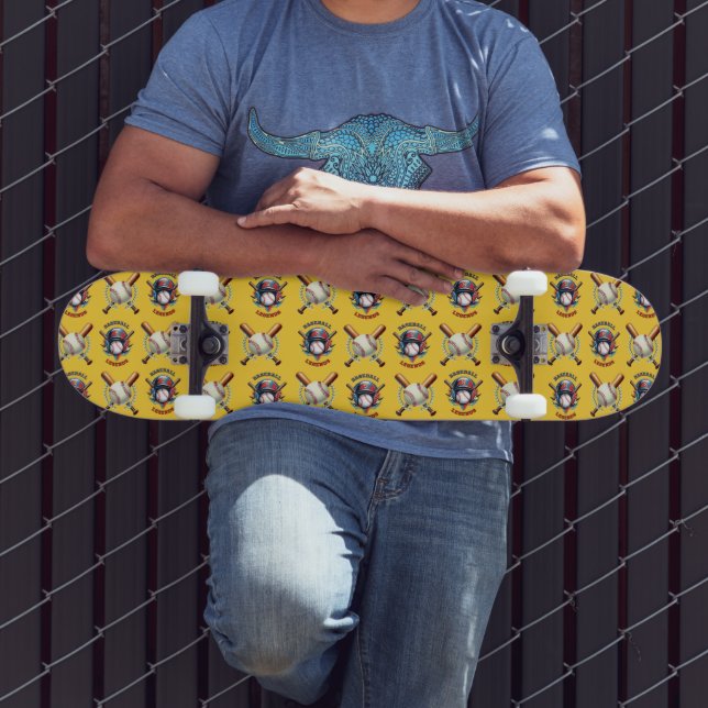 Skateboard Esprit de toutes les étoiles : Essentiel du baseba (Extérieur 3)