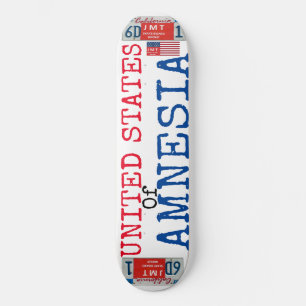 Skateboard ÉTATS-UNIS D'AMNESIE 8 Patinage de 1/2"
