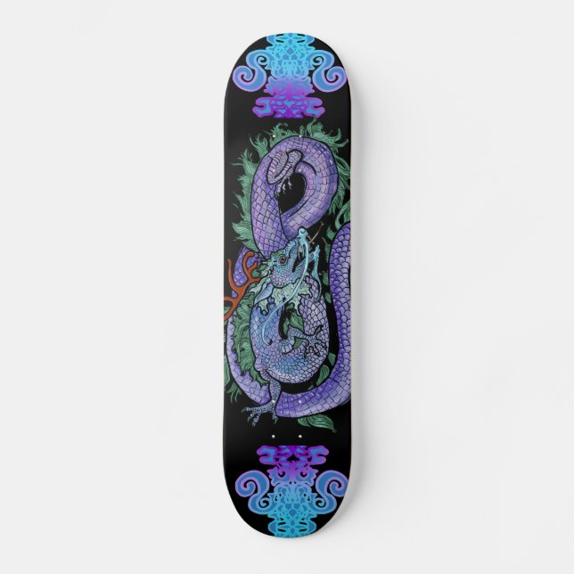 Skateboard Eternité du dragon de Pâques (Recto)