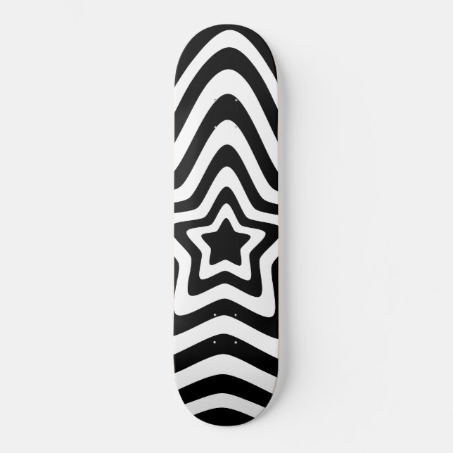 Skateboard Étoile BW Echo (Recto)