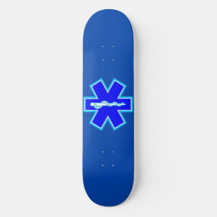 Skateboard Étoile de vie Services Médicales d'urgence paraméd