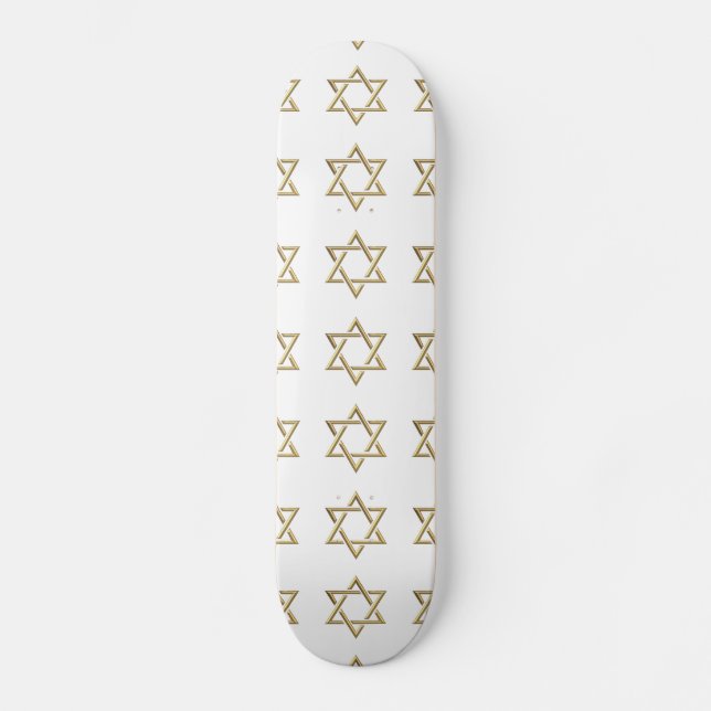 Skateboard Étoile d'or de David (Recto)
