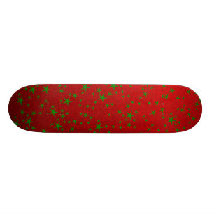 Skateboard étoile verte
