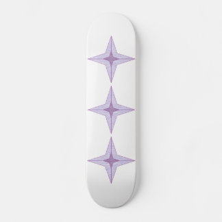 Skateboard Étoile violette