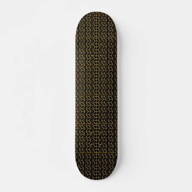 SKATEBOARD ETOILES D'OR & PANNEAUX (Devant)
