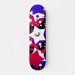 SKATEBOARD ÉTOILES KAWAII BLAST COSMIQUE