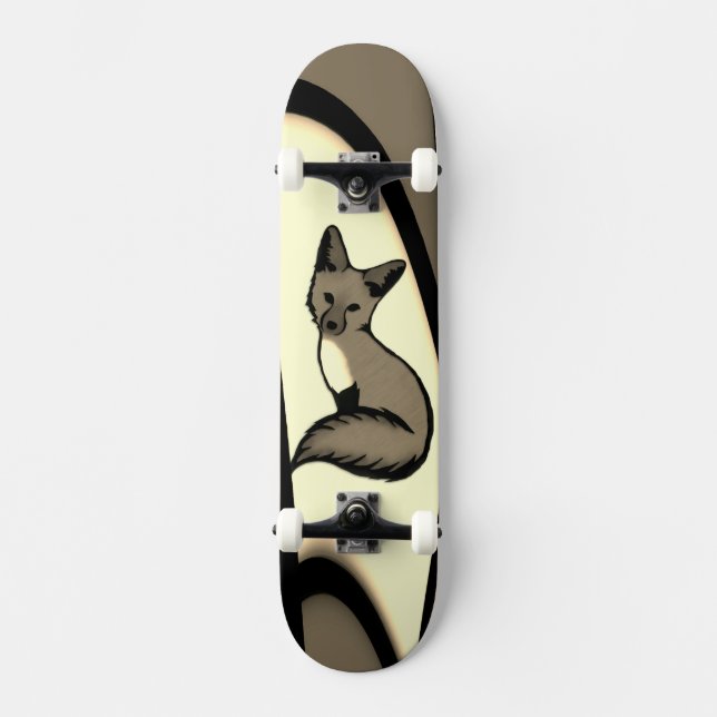 Skateboard Être Foxy (Recto)