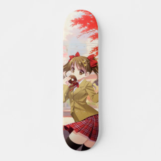 Skateboard Étudiante Animé Japonais