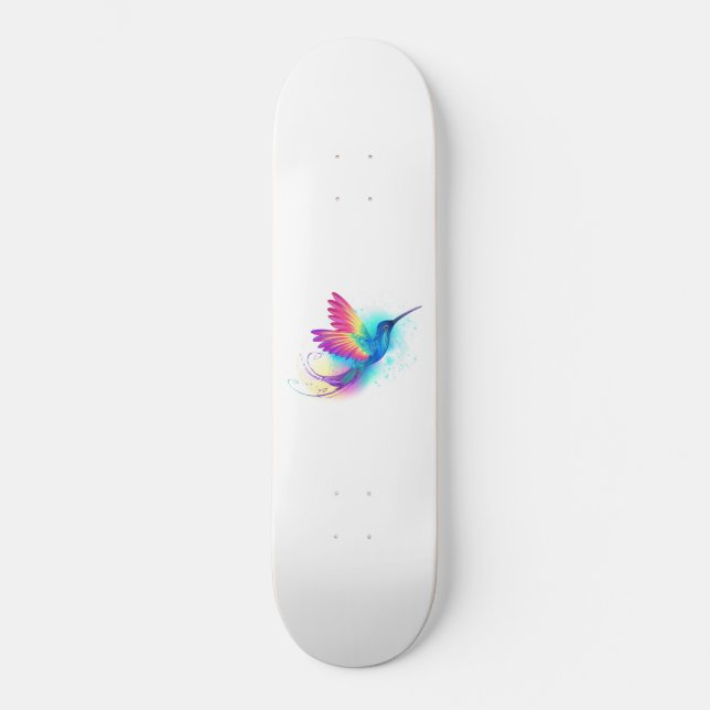Skateboard Exotic Rainbow Hummingbird (Recto)