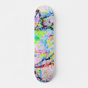 Skateboard Explosion des couleurs