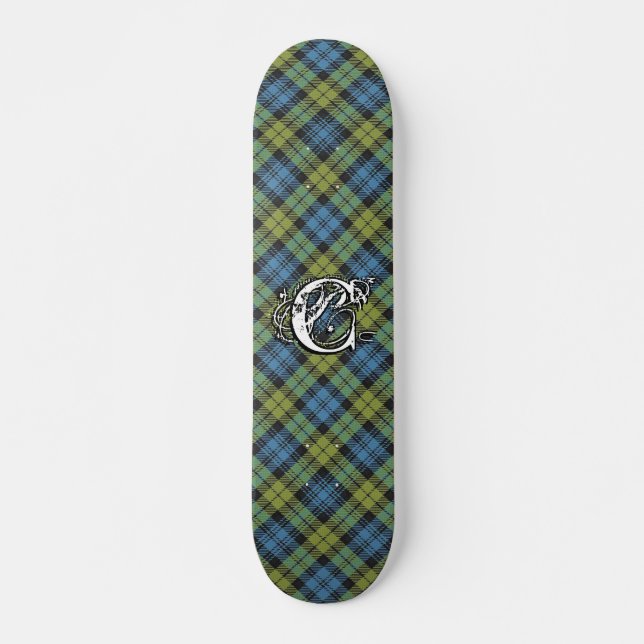 Skateboard Extreme Tartan Campbell Plaid Monogram (Devant)