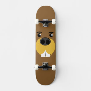 Skateboard Face de castor Bucky