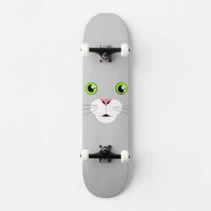 Skateboard Face de chat