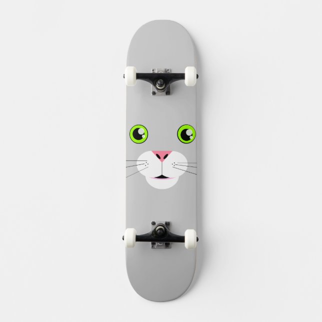 Skateboard Face de chat (Recto)