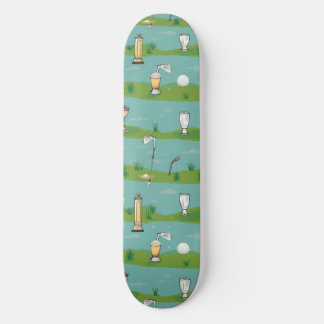 Skateboard Fairway Finesse : Golf Essentials Motif Play