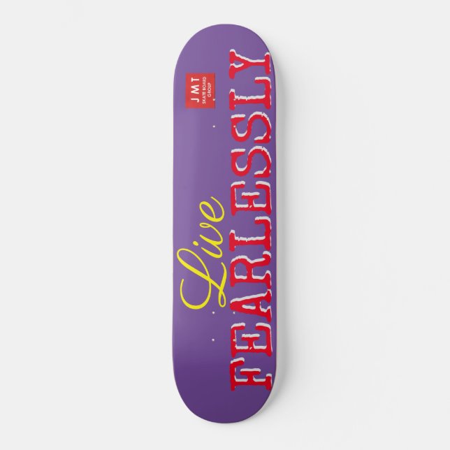 SKATEBOARD FAIS DU SKATE SANS PEUR (Recto)
