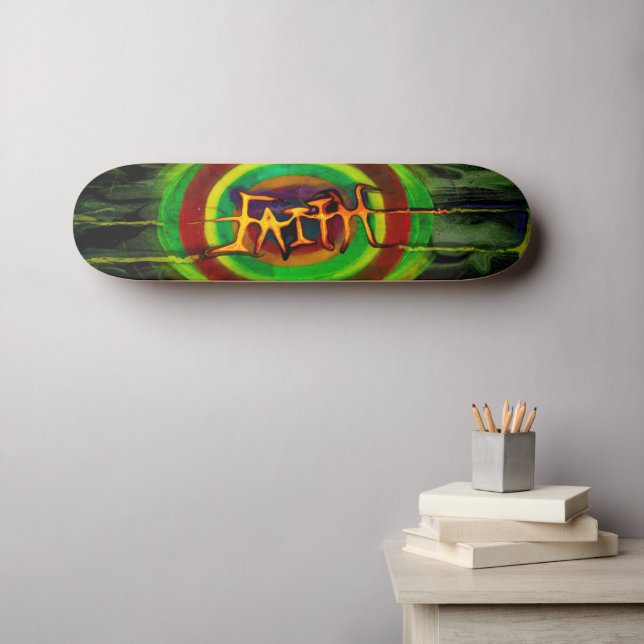 Skateboard Faith (Art mural (Horz))