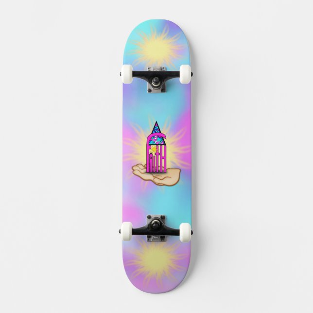 Skateboard Faith ~ Steeple (Recto)