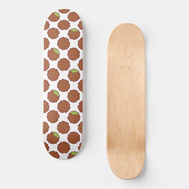Skateboard Falafel Motif Moyen-Orient (Recto)