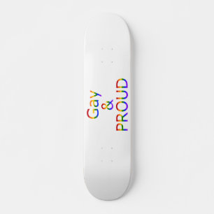 Skateboard Fallln Gay et Fier