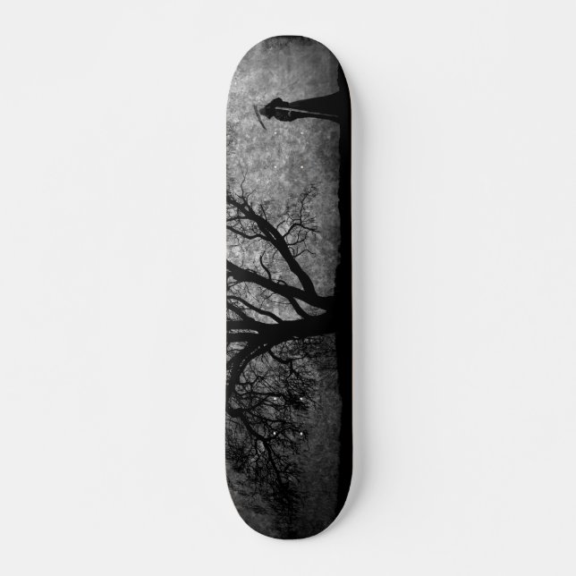 Skateboard Falln Grim Reaper Frontières Art Original Entre (Devant)