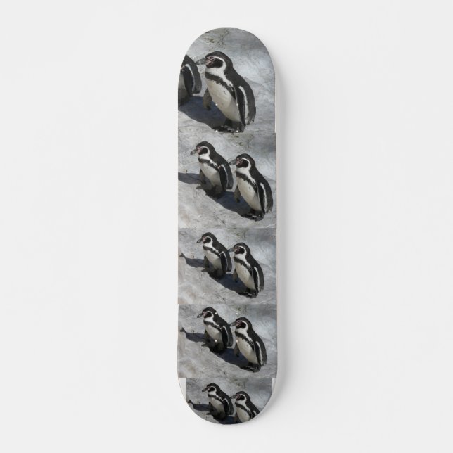 SKATEBOARD FAN DE PINGOUINS (Devant)