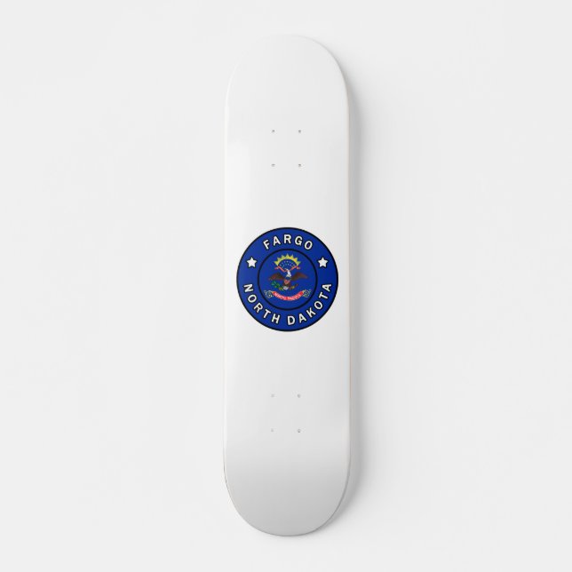 Skateboard Fargo Dakota du Nord (Devant)