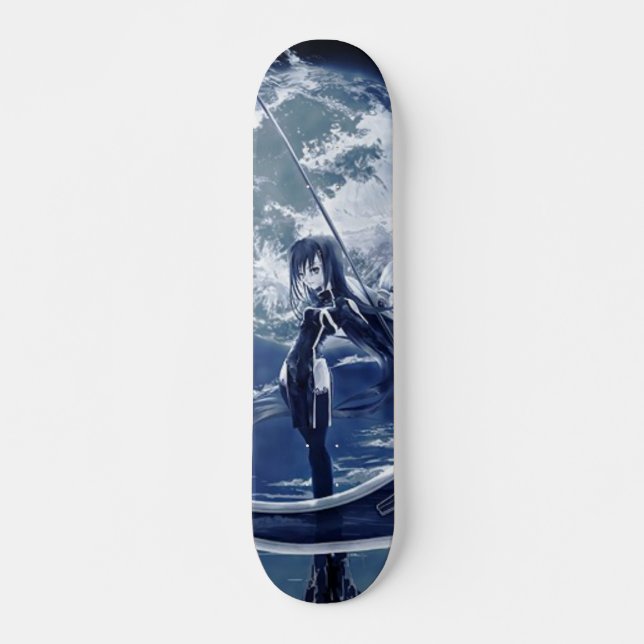 Skateboard faucheuse féminine (Devant)