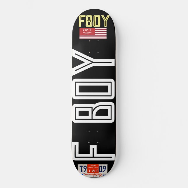 Skateboard FBOY  OFFICIEL 8 1/4" Planche à roulettes (Recto)