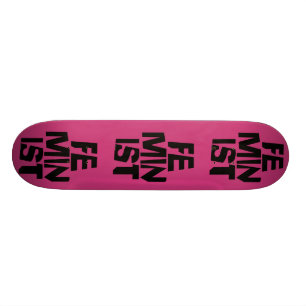 Skateboard Femme égale imitation de fille féminine féministe